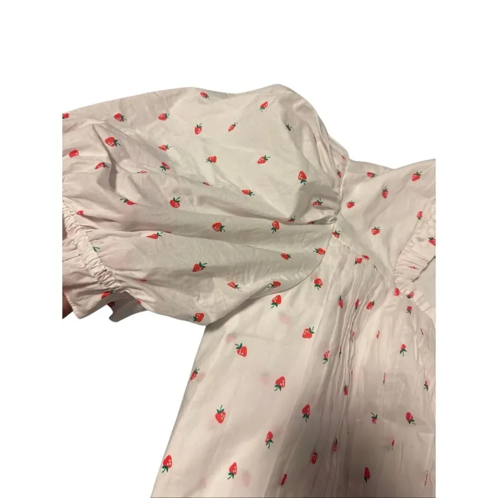 Selkie 5X La Fraise strawberry lady gown dress - EUC - Picture 7 of 8